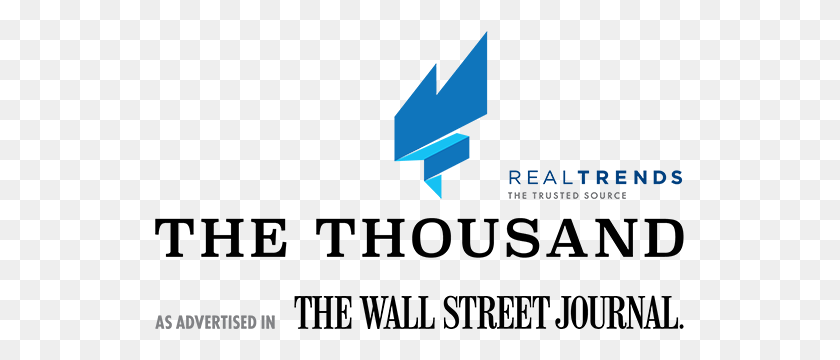 600x300 Agent Rankings Real Trends - Wall Street Journal Logo PNG