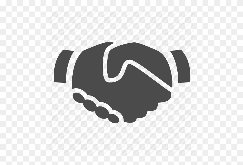 512x512 Соглашение, Бизнес, Деловая Сделка, Контракт, Руки, Рукопожатие - Значок Рукопожатия Png