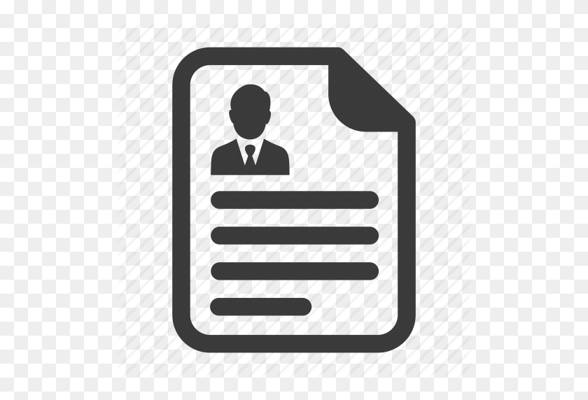 512x512 Agreement, Contract, Cv, Document, Paper, Resume Icon - Resume PNG