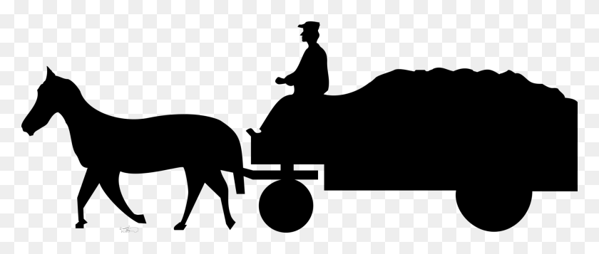 1967x750 Agricultural Manager Farm Agriculture Laborer Computer Icons Free - Horse And Cart Clipart