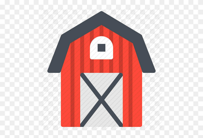 512x512 Agriculture, Barn, Building, Farm, House Icon - Barn PNG