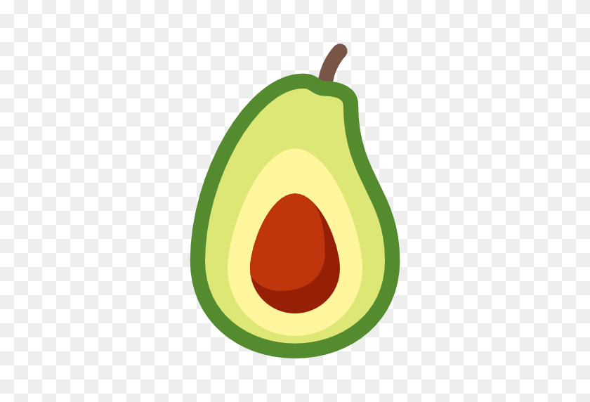 512x512 Aguacate Vector Png Image - Aguacate Png