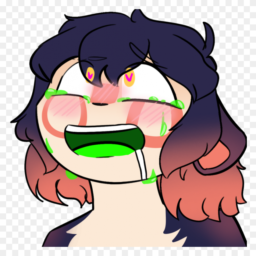 894x894 Ahegao Ych For Pine Apple Pie - Ahegao Face PNG