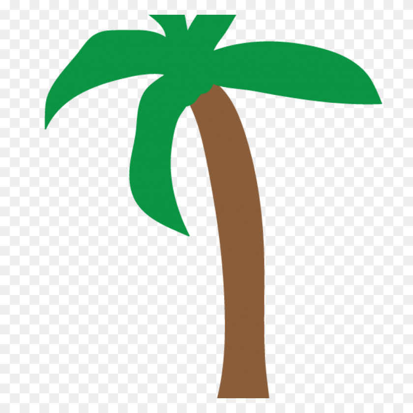 1024x1024 Aigulet Clipart Palm Tree Beach Clip Art Free Flower - Tropical Christmas Clipart