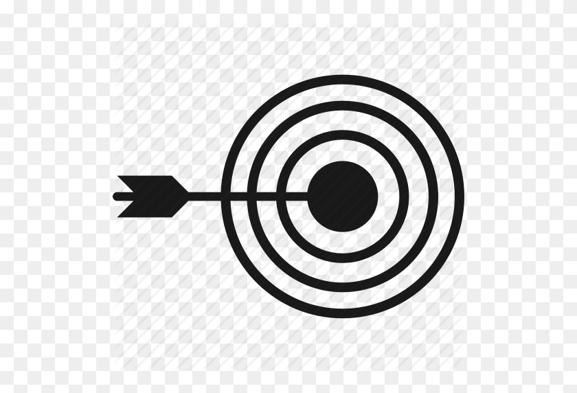 512x512 Aim, Archery, Bullseye, Target Icon - Bullseye PNG