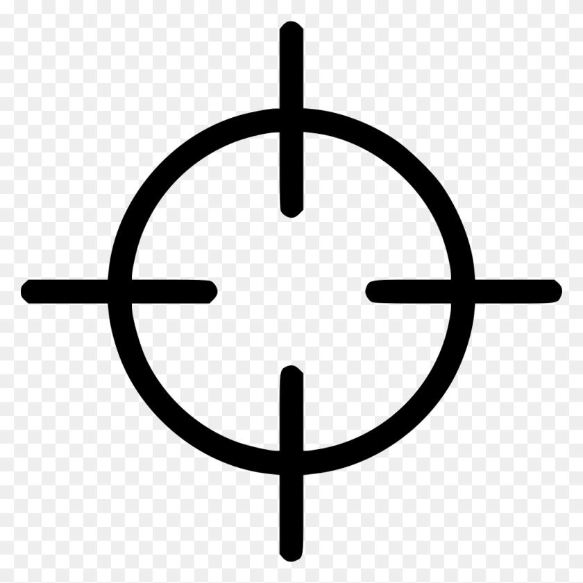 980x982 Aim Goal Sniper Target Png Icon Free Download - Sniper PNG