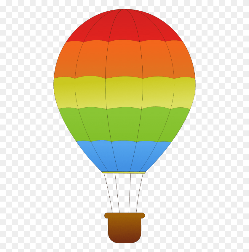 480x790 Air Balloon Png - Balloon PNG