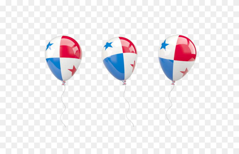 640x480 Air Balloons Illustration Of Flag Of Panama - Panama Flag PNG