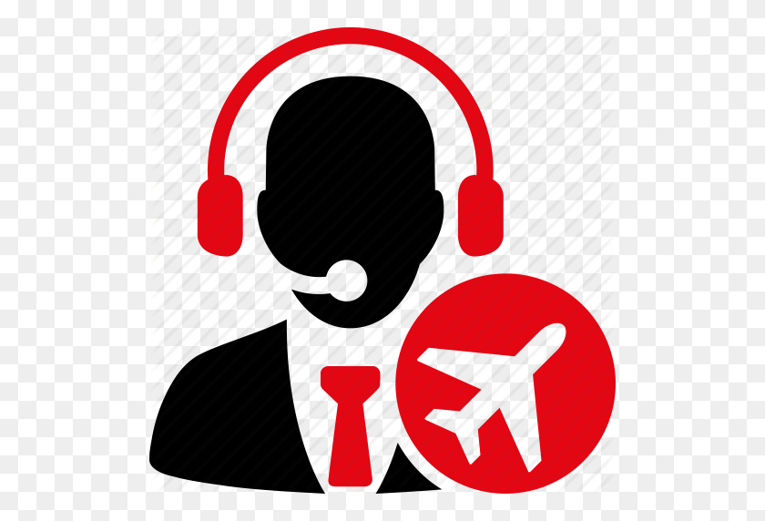 512x512 Air Dispatcher, Assistance, Call Center, Consultant, Dispatch - Dispatcher Headset Clipart