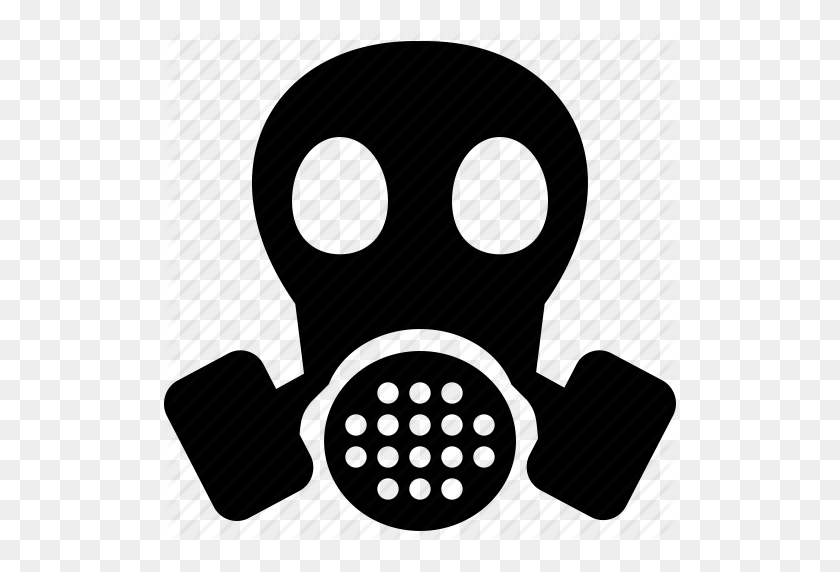 512x512 Filtro De Aire, Químico, Máscara De Gas, Casco, Protección, Respirador - Máscara De Gas Png