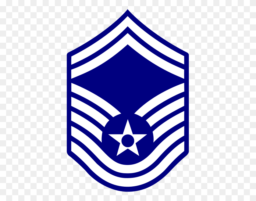401x599 La Fuerza Aérea Sargento Mayor Senior - La Fuerza Aérea De Imágenes Prediseñadas De Logos