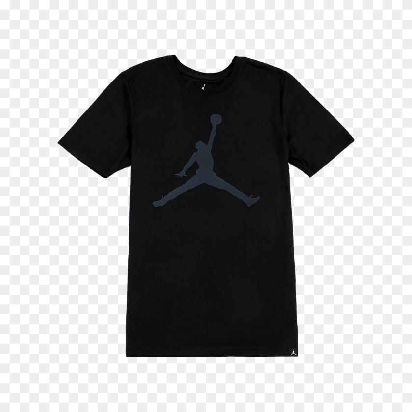 2000x2000 Air Jordan Iconic Jumpman Logo Camiseta Negra - Jumpman Logo Png
