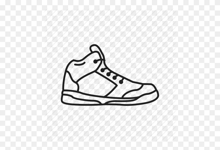 512x512 Air Jordan, Баскетбольная Обувь, Высокие Кроссовки, Высокие Топы Nike - Nike Png