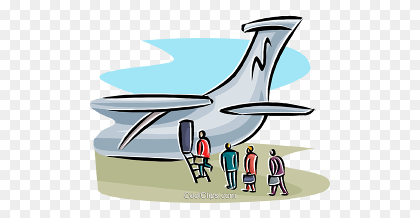 480x376 Air Travel Royalty Free Vector Clip Art Illustration - Travel Clipart