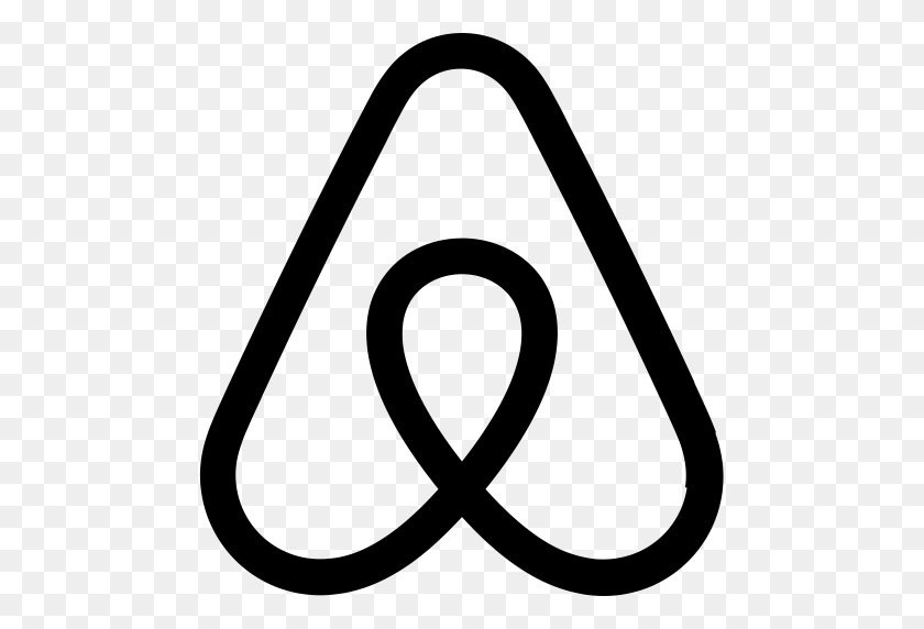 512x512 Airbnb, Brand, Logo Icon With Png And Vector Format For Free - Airbnb Logo Png