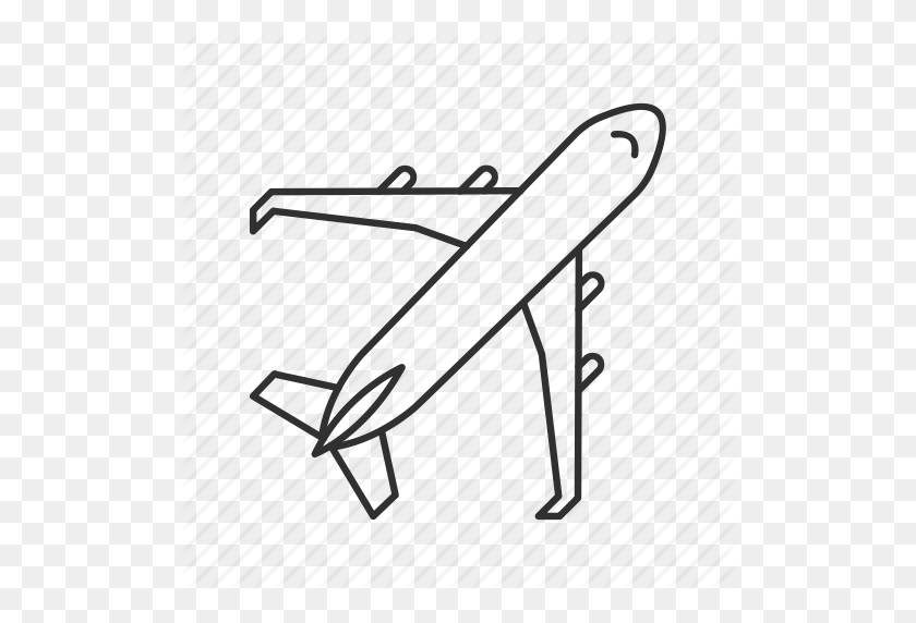 512x512 Avión, Avión, Salida, Emoji, Volar, Avión Volador, Icono De Plano - Avión Emoji Png