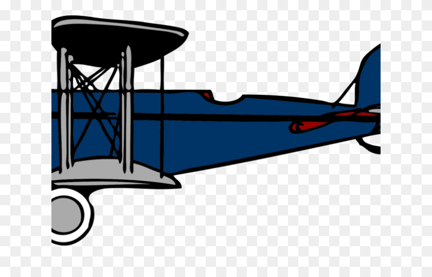 640x480 Самолет Клипарт Старинный Самолет - Старинный Самолет Клипарт