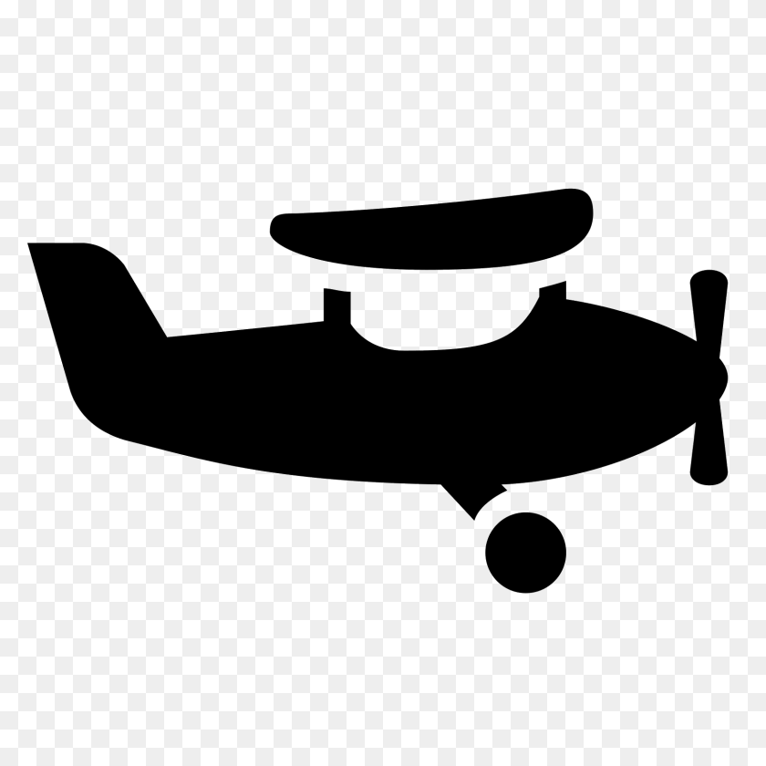 1600x1600 Aircraft Icon - Small Plane Clipart