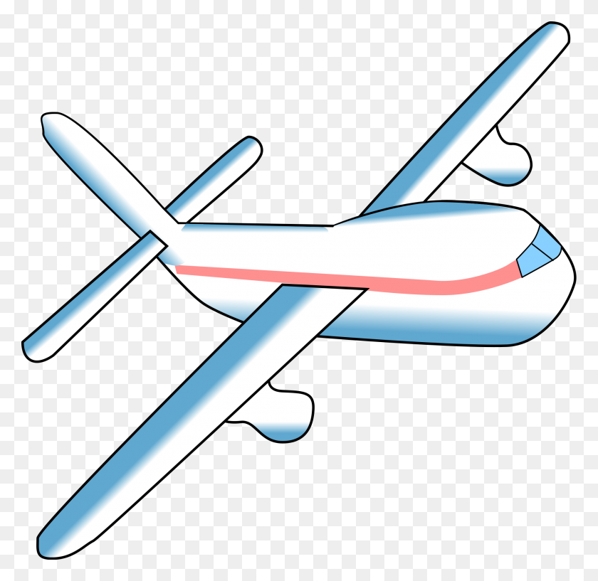 2000x1942 Самолет - Самолет Клипарт Png