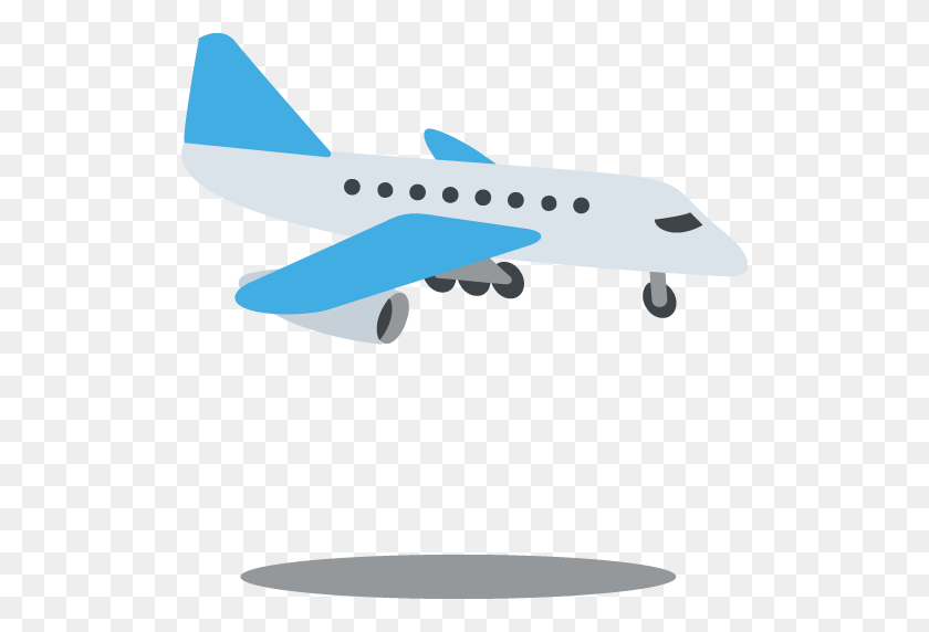512x512 Airplane Arriving Emoji Vector Icon Free Download Vector Logos - Airplane Emoji PNG