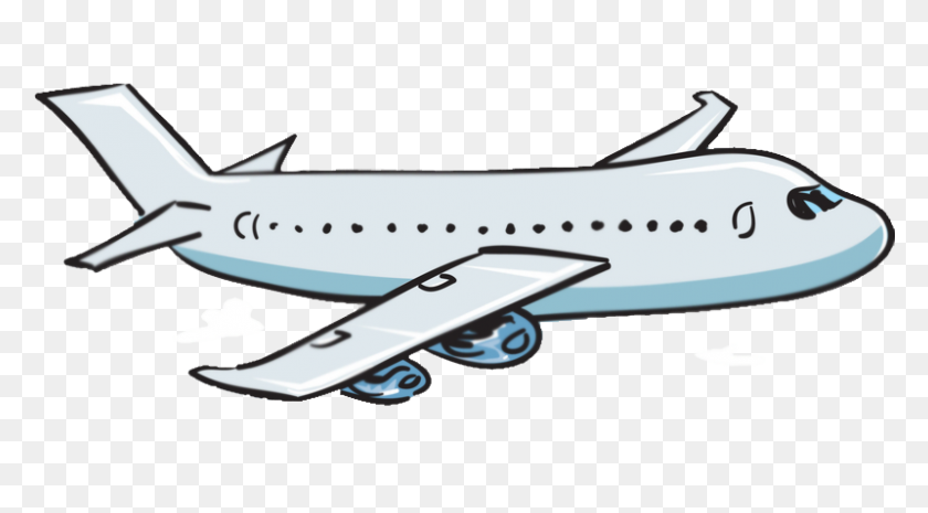 800x416 Airplane Clip Art Image - Plane Clipart