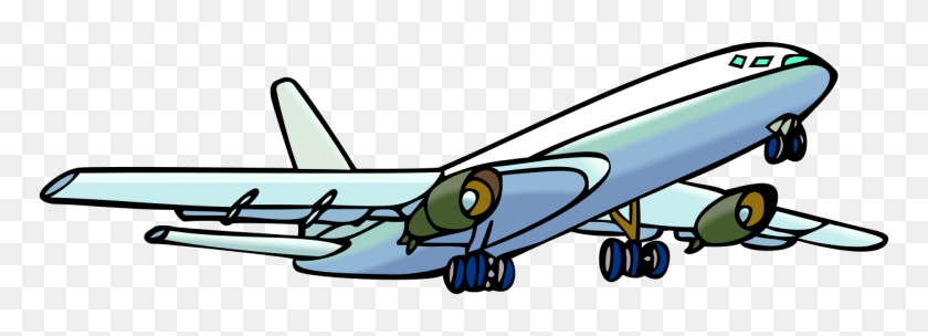 1280x401 Airplane Clipart - Airplane Clipart PNG