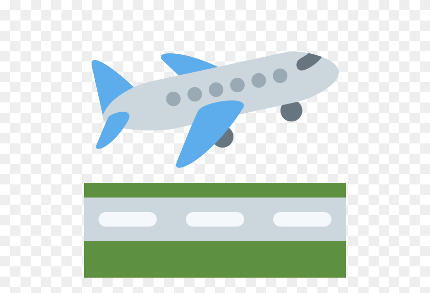 512x512 Airplane Departure Emoji - Plane Emoji PNG