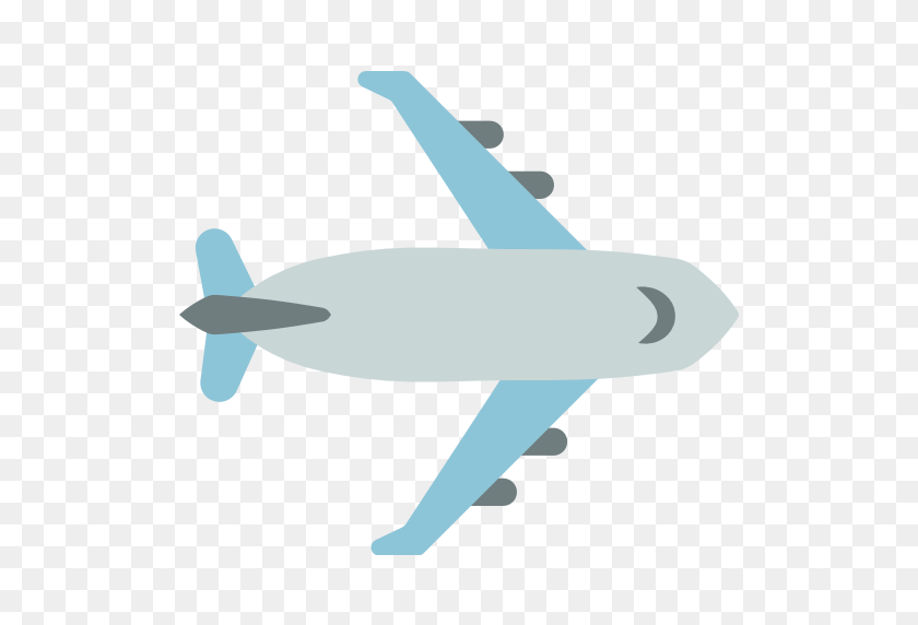 512x512 Самолет Emoji Для Facebook, Идентификатор Электронной Почты Sms - Самолет Emoji Png