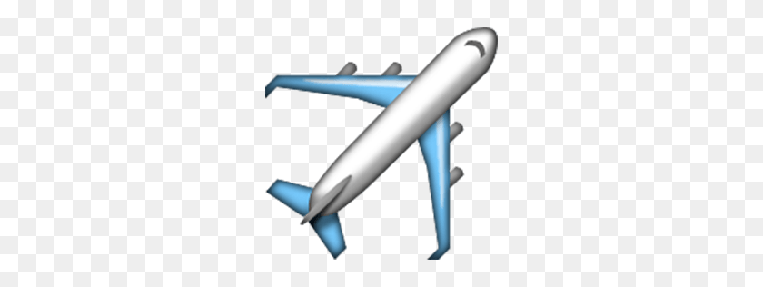 256x256 Airplane Emoji For Facebook, Email Sms Id - Plane Emoji PNG