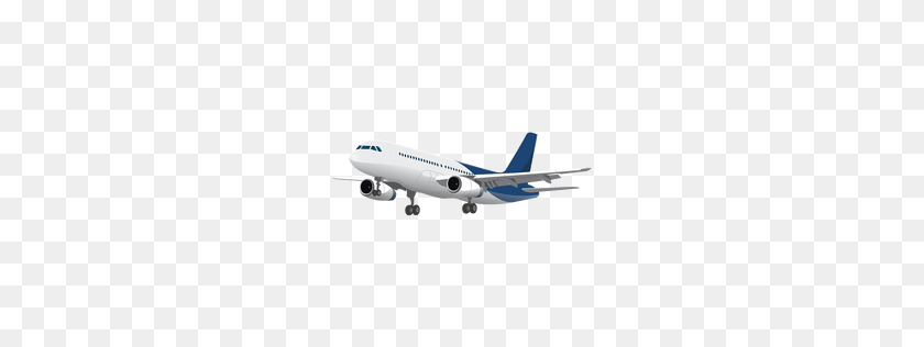 256x256 Airplane Flying - Airplane PNG