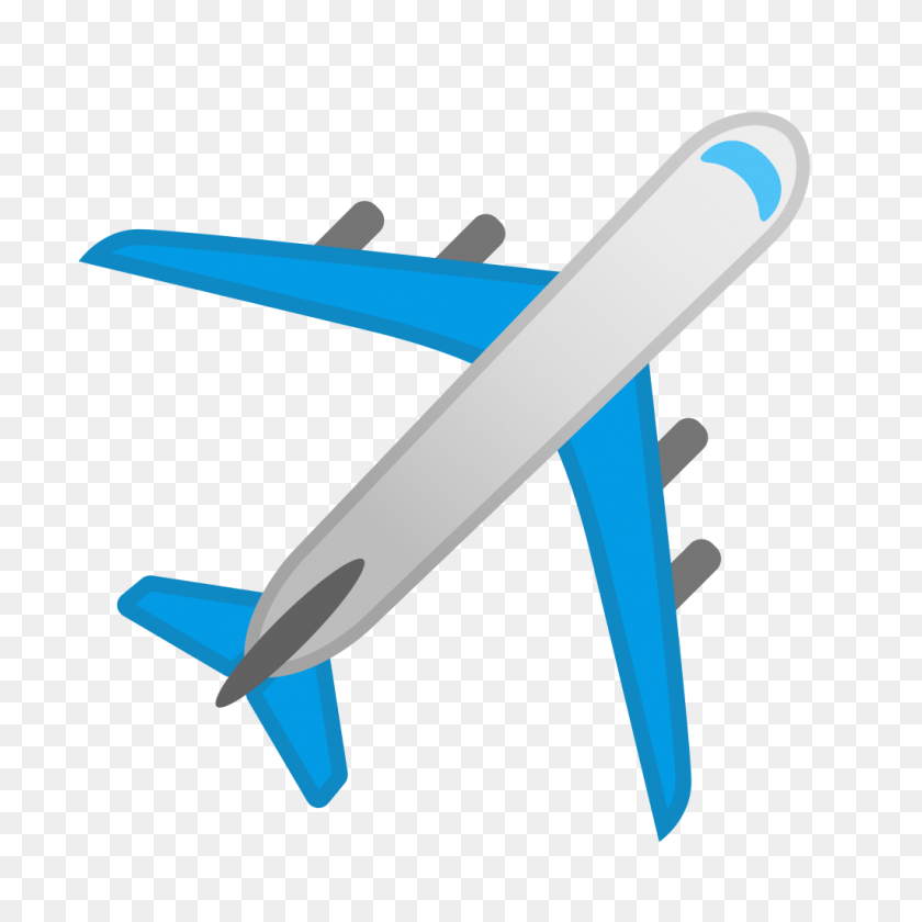 1024x1024 Icono De Avión Noto Emoji Lugares De Viaje Iconset De Google - Icono De Avión Png