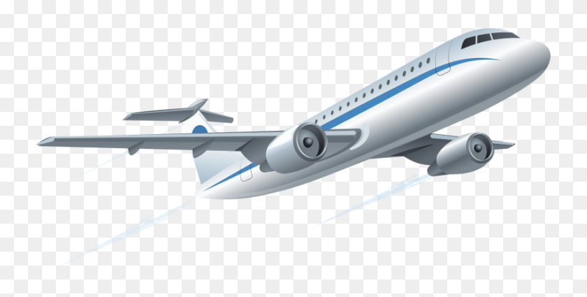 851x399 Airplane Png - Airplane PNG