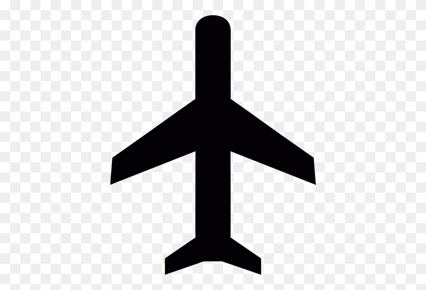 512x512 Airplane Png Icon - Airplane Silhouette PNG