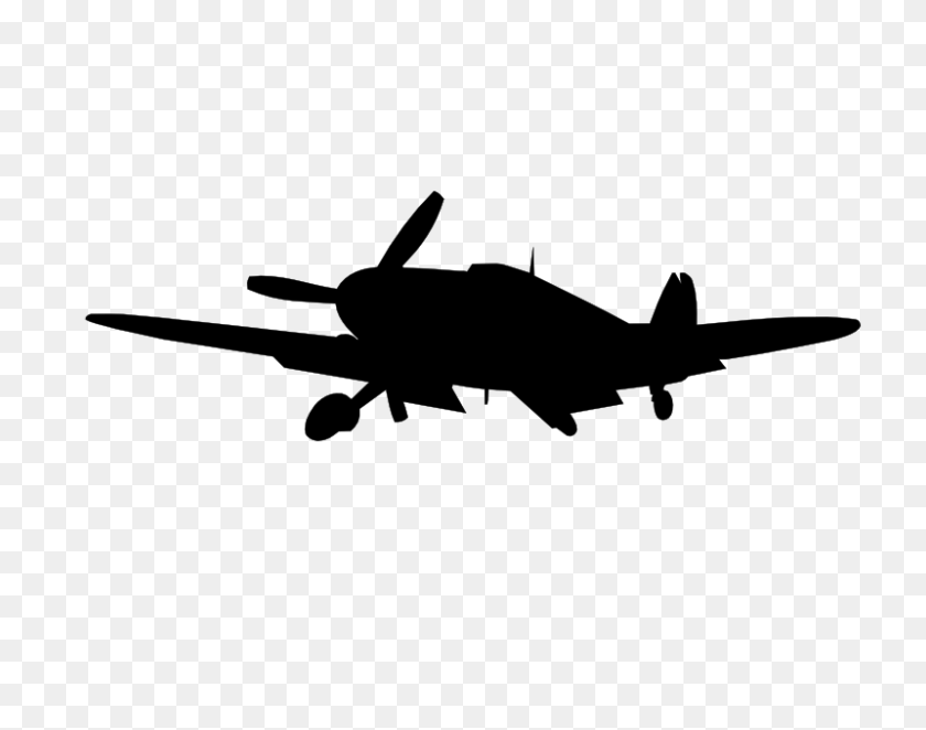 800x618 Airplane Silhouette Clip Art - Plane Silhouette PNG