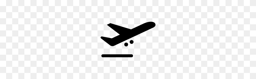200x200 Проект Самолет Взлет Значки Существительное - Самолет Emoji Png