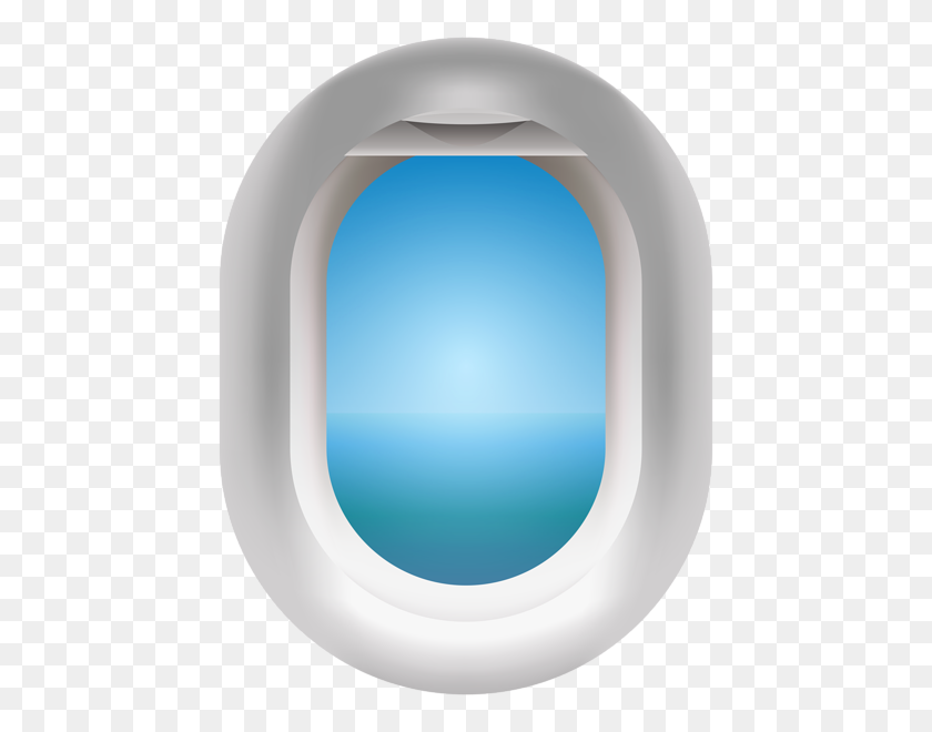 Airplane Window Png Clip Art - Plane Clipart PNG