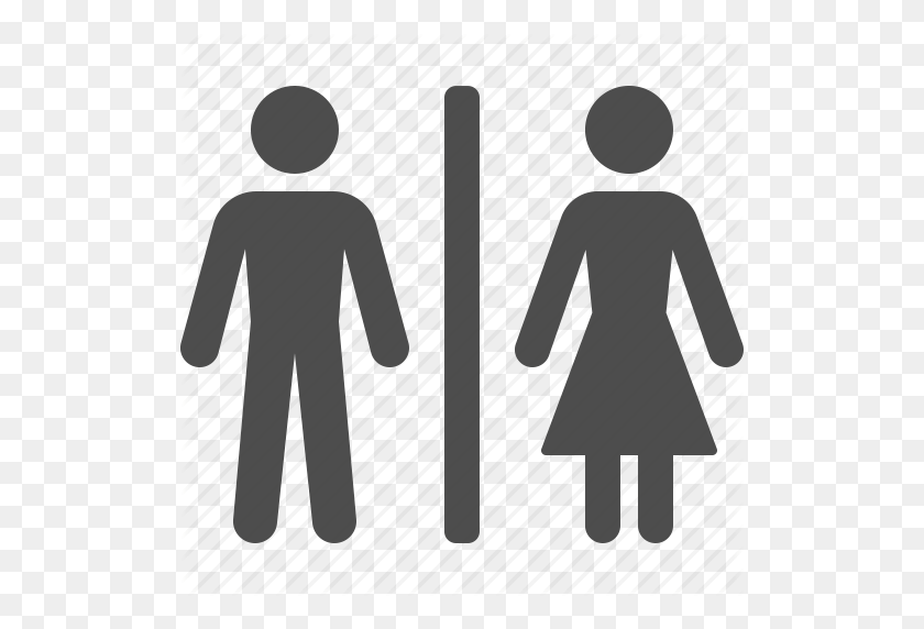 512x512 Airport, Bathroom, Man, Restroom, Toilet, Wc, Woman Icon - Bathroom Sign PNG