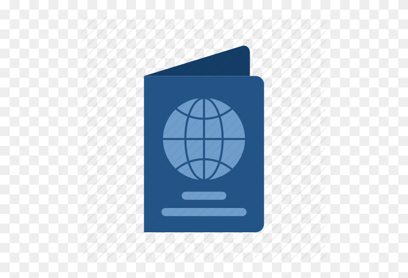 512x512 Airport, Pass, Passenger, Passport, St Travel, Visa Icon - Passport Stamp PNG