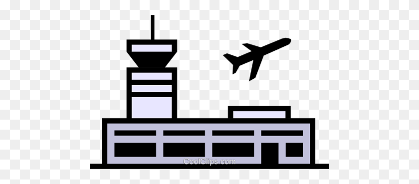 480x309 Airport Symbol Royalty Free Vector Clip Art Illustration - Airport Clipart