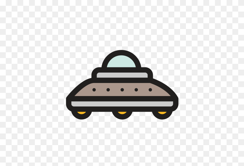 512x512 Airship, Spacecraft, Cartoon Ship Icon With Png And Vector Format - Spacecraft PNG