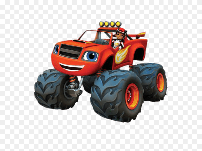 570x570 Aj Sitting In Blaze Transparent Png - Blaze And The Monster Machines Clipart