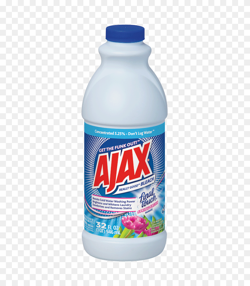 600x900 Blanqueador Ajax - Botella De Blanqueador Png