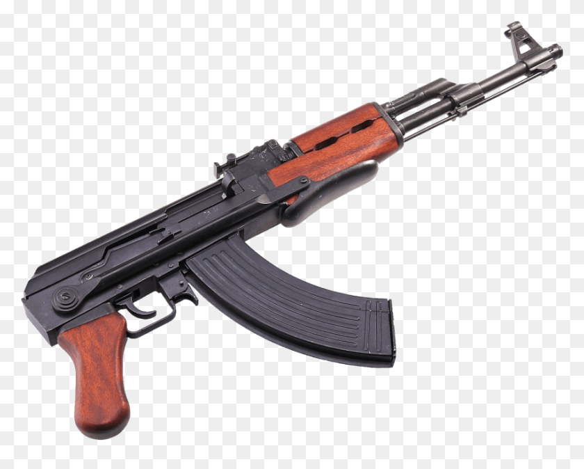 850x670 Ak Machine Gun Png - PNG Gun