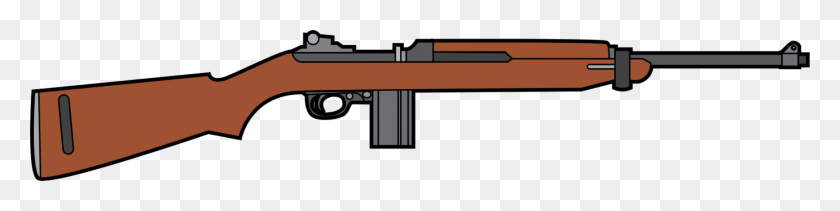 1748x340 Ak Rifle Arma De Arma De Fuego Automática - Rifle De Asalto Clipart