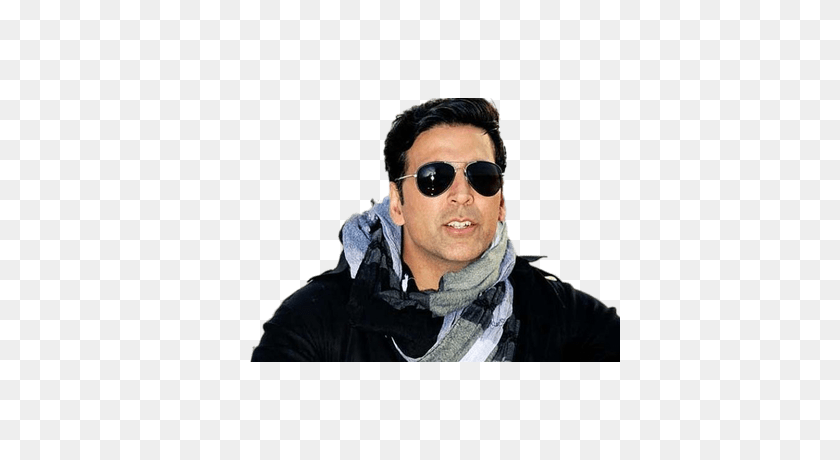 400x400 Akshay Kumar With Sunglasses Transparent Png - Portrait PNG