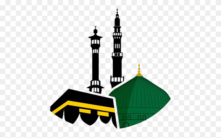 461x463 Al Kabeer - Kaaba Clipart