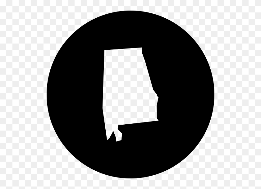 542x548 Mapas Políticos De Las Elecciones De Alabama - Alabama A Png