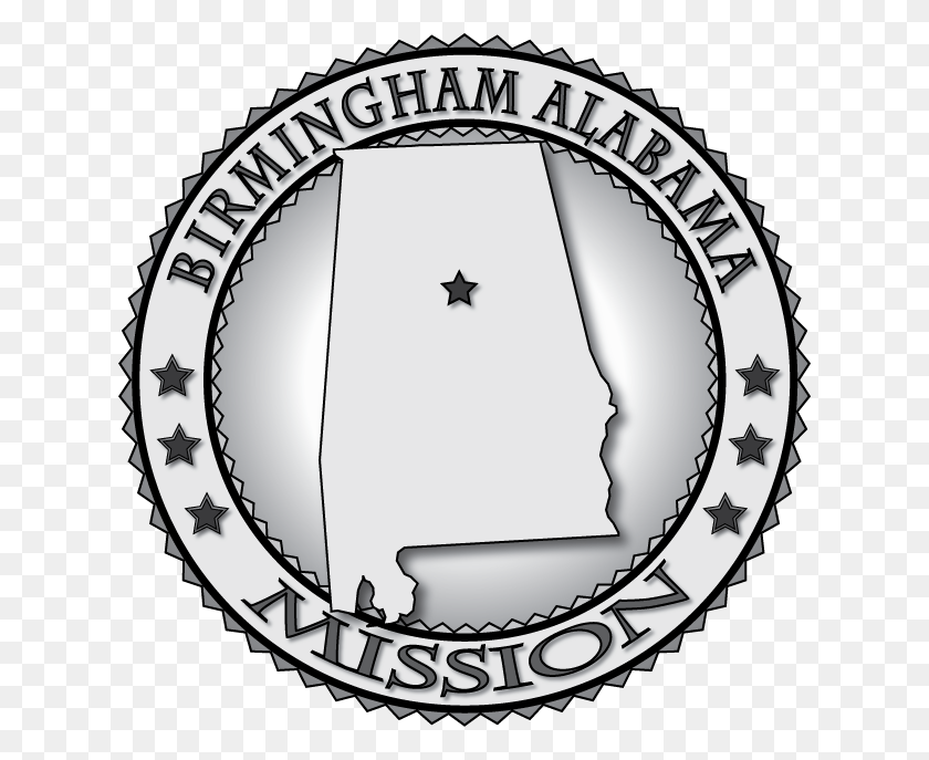 626x627 Медальоны Миссии Lds Из Алабамы Запечатывают Мое Кольцо Ctr - Alabama A Clipart
