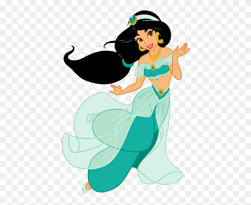 446x627 Aladdin Disney Princess - Jasmine PNG
