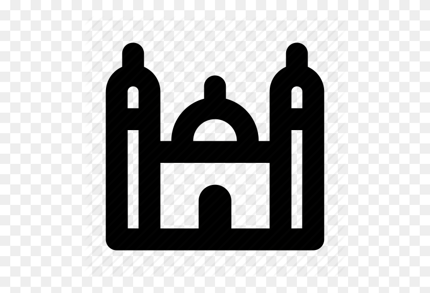 512x512 Alah, Edificio, Ciudad, Monumento, Mezquita, Religión, Icono De Viaje - Edificios De La Ciudad Png